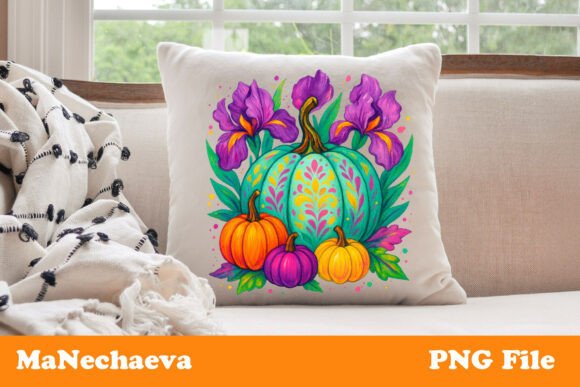 Download Iris Pumpkin Fall Clipart - Premium Resources