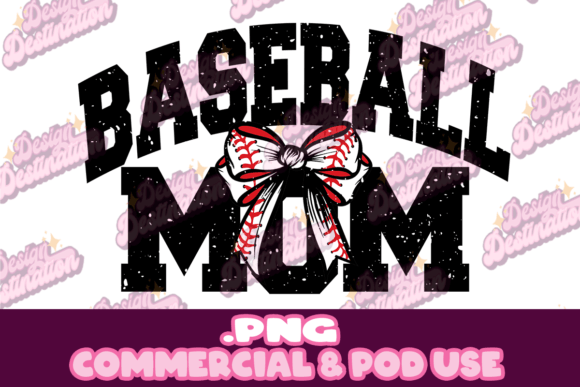 Download Baseball Mom Sublimation Design - Premium Resources