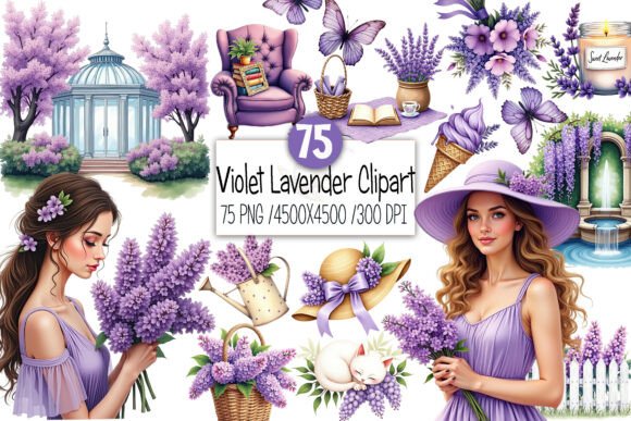 Download Countryside Lavender Clipart - Lavender clipart Collection