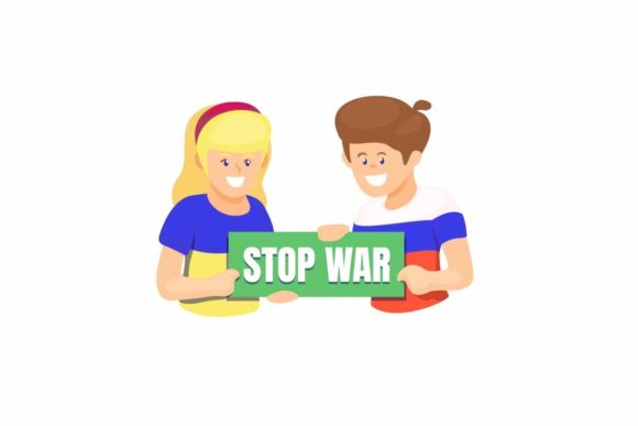 Download Child Holding Board Stop War Campaign. - Campaign Collection