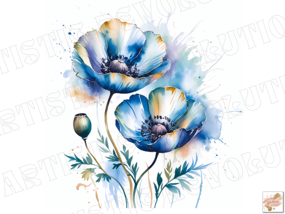 Download Watercolor Flowers Floral Clipart Bundle - Floral clipart bundle Collection